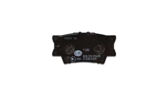 HELLA Brake pad set - T1582 - for e.g. DAIHATSU / LEXUS / PONTIAC / TOYOTA 8DB355006-881