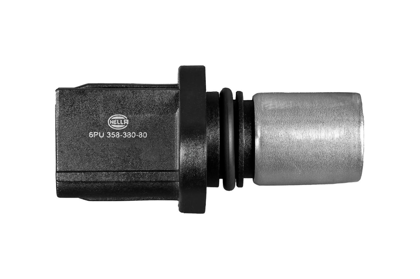HELLA Sensor, crankshaft pulse - 2-pin connector 6PU358380-801