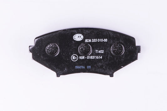 HELLA Brake pad set - T1402 - for e.g. MAZDA 8DB355010-881
