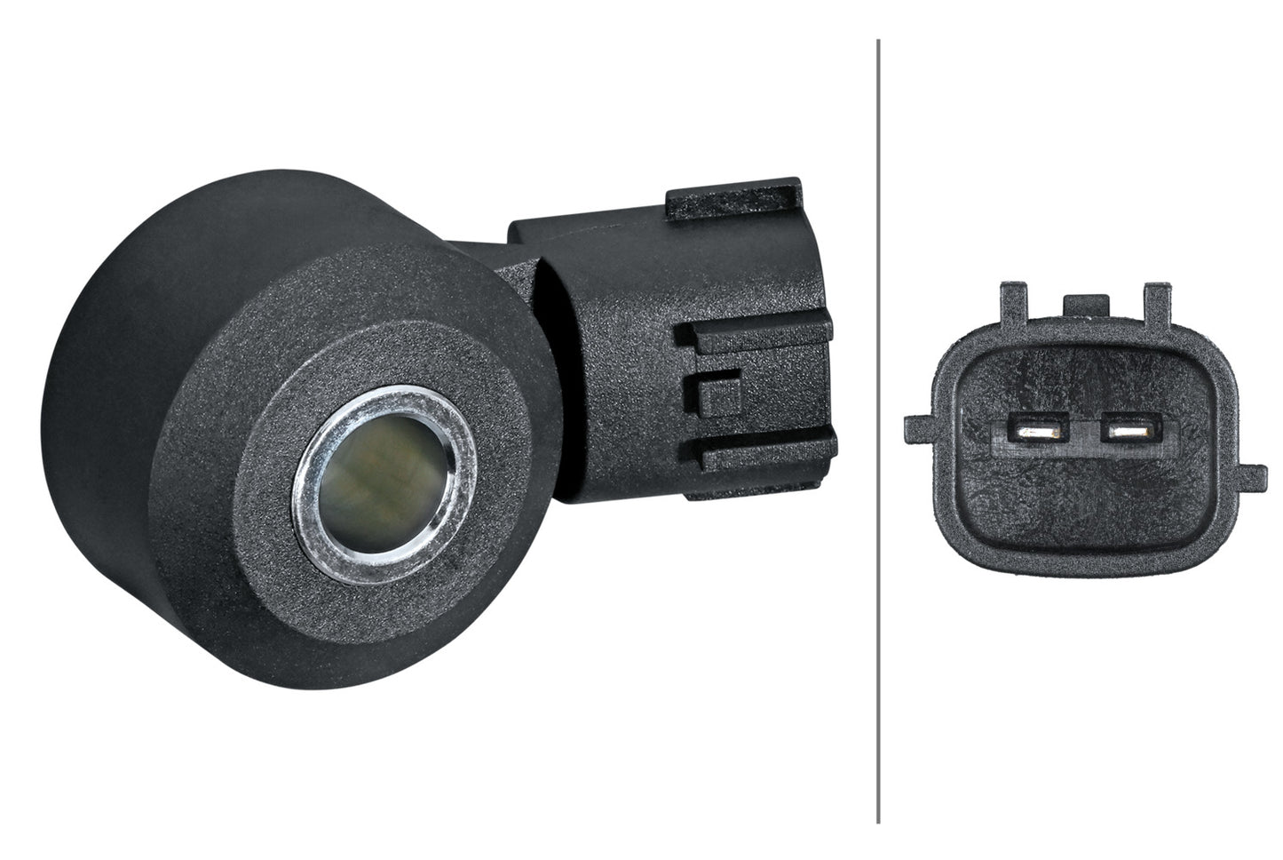 HELLA Knock Sensor - 2-pin connector 6PG013114-651