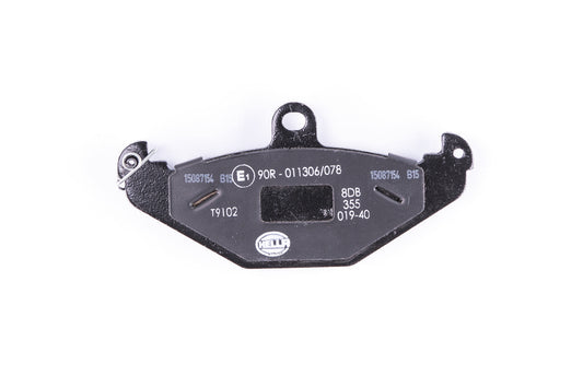 HELLA Brake pad set - T9102 - for e.g. LOTUS / OPEL / TESLA / VAUXHALL 8DB355019-401