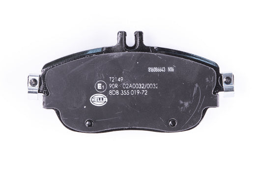 HELLA Brake pad set - T2149 - for e.g. INFINITI / MERCEDES-BENZ 8DB355019-721