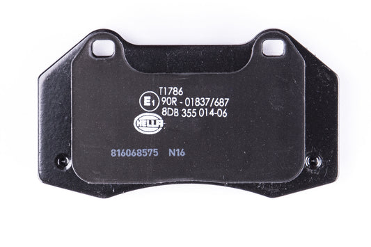 HELLA Brake pad set - T1786 - for e.g. ABARTH / ALFA ROMEO / FIAT 8DB355014-061