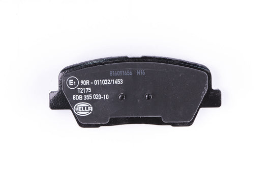 HELLA Brake pad set - T2175 - for e.g. HYUNDAI / KIA / SSANGYONG 8DB355020-101