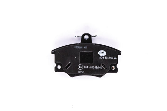 HELLA Brake pad set - T0221 - for e.g. ABARTH / ALFA ROMEO / AUTOBIANCHI 8DB355005-961