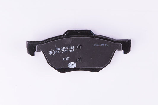 HELLA Brake pad set - T1397 - for e.g. HONDA 8DB355010-831