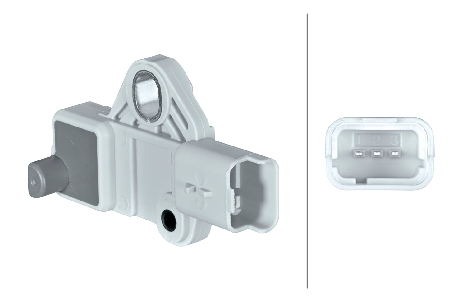 HELLA Sensor, crankshaft pulse - 3-pin connector 6PU358380-481