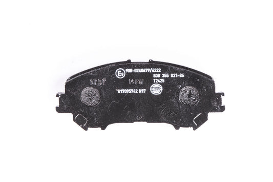 HELLA Brake pad set - T2425 - for e.g. NISSAN / RENAULT 8DB355021-861