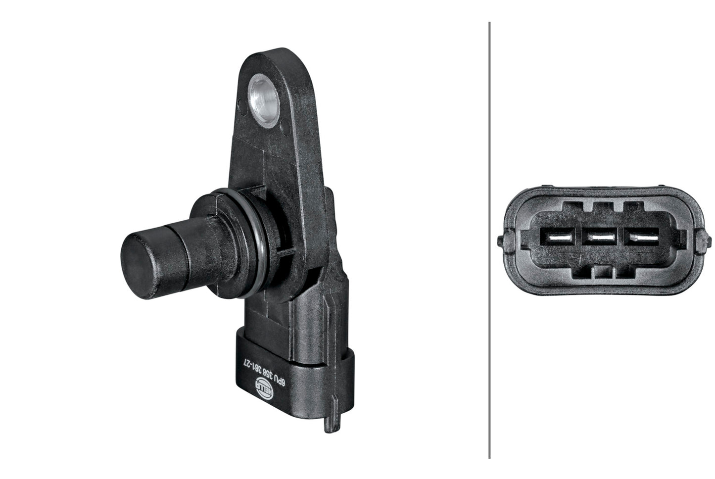 HELLA Sensor, camshaft position - 3-pin connector 6PU358381-271