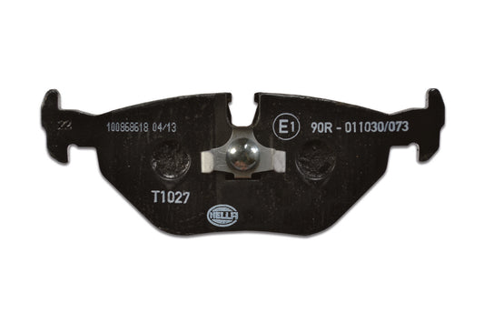 HELLA Brake pad set - T1027 - for e.g. BMW / WIESMANN 8DB355007-421