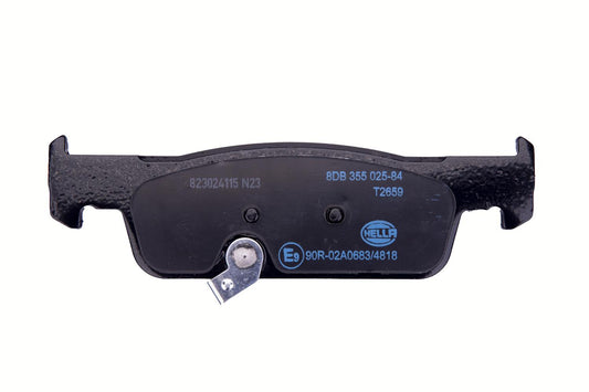 HELLA Brake pad set - T2659 - for e.g. SMART 8DB355025-841