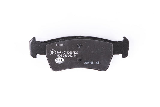 HELLA Brake pad set - T1609 - for e.g. VOLKSWAGEN 8DB355012-441