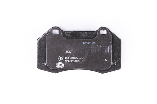 HELLA Brake pad set - T1532 - for e.g. RENAULT 8DB355012-151