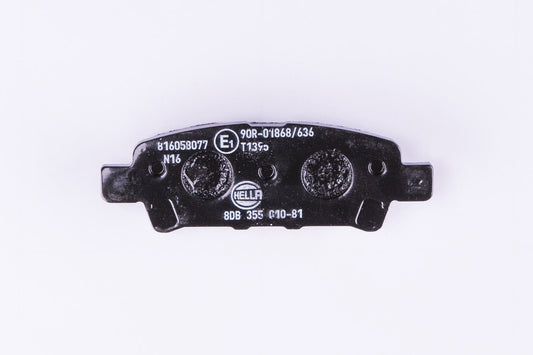 HELLA Brake pad set - T1395 - for e.g. CHRYSLER / DODGE / JEEP / MITSUBISHI 8DB355010-811