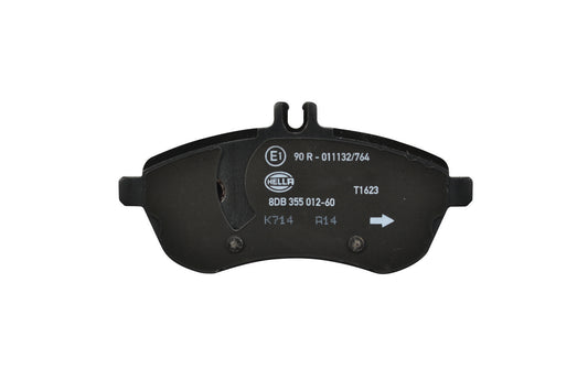 HELLA Brake pad set - T1623 - for e.g. MERCEDES-BENZ 8DB355012-601