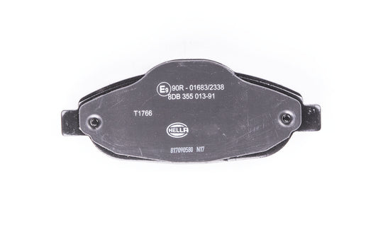 HELLA Brake pad set - T1766 - for e.g. PEUGEOT 8DB355013-911