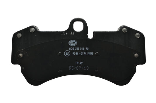 HELLA Brake pad set - T5149 - for e.g. PORSCHE / VOLKSWAGEN 8DB355018-701