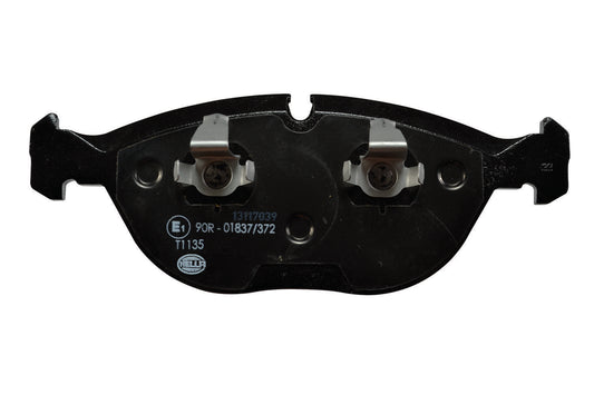HELLA Brake pad set - T1135 - for e.g. ALPINA / AUDI / BENTLEY / BMW / CHRYSLER 8DB355008-261