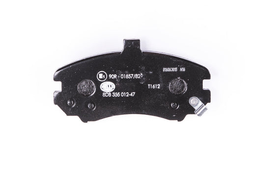 HELLA Brake pad set - T1612 - for e.g. HYUNDAI 8DB355012-471