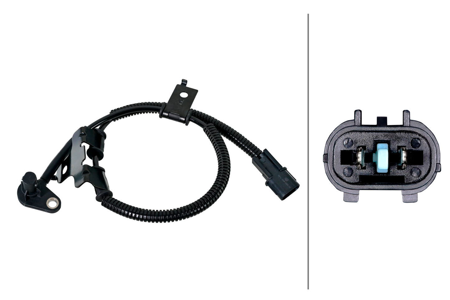 HELLA Sensor, wheel speed - 2-pin connector 6PU358252-121