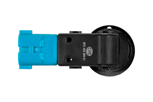 HELLA Sensor, park distance control - angled - 2-pin connector - Plugged 6PX358269-011