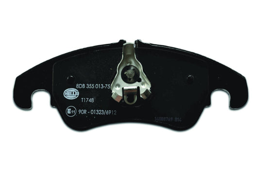 HELLA Brake pad set - T1748 - for e.g. AUDI 8DB355013-751