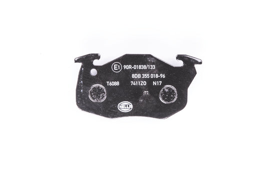 HELLA Brake pad set - T6088 - for e.g. CITROEN / DALLAS / PEUGEOT / RENAULT 8DB355018-961
