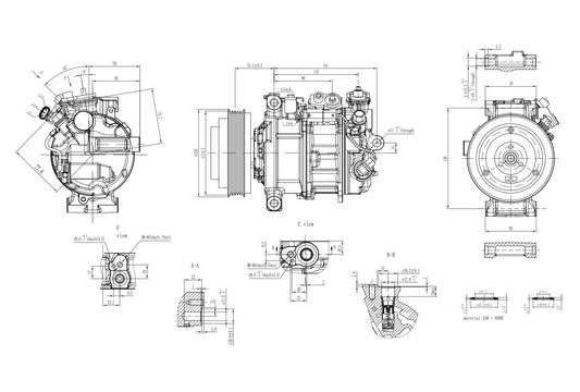 Hella Aircon Compressor 8FK366200-881