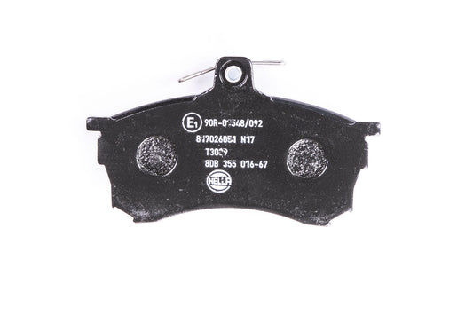 HELLA Brake pad set - T3039 - for e.g. MITSUBISHI 8DB355016-671