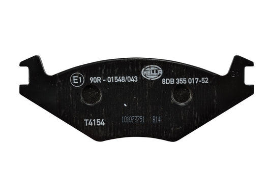 HELLA Brake pad set - T4154 - for e.g. SEAT / VOLKSWAGEN 8DB355017-521