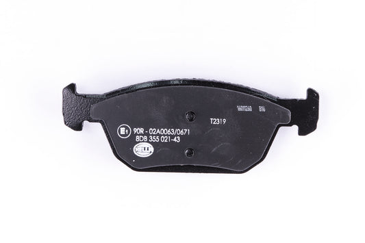 HELLA Brake pad set - T2319 - for e.g. HONDA 8DB355021-431