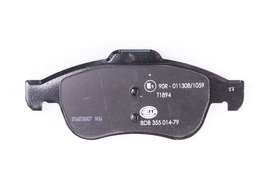 HELLA Brake pad set - T1894 - for e.g. DACIA / RENAULT 8DB355014-791