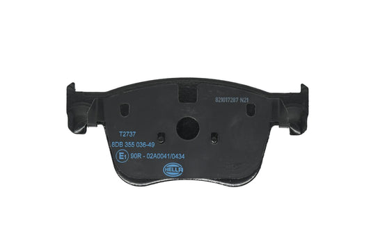 HELLA Brake pad set - T2737 - for e.g. CITROEN / OPEL / PEUGEOT / VAUXHALL 8DB355036-491