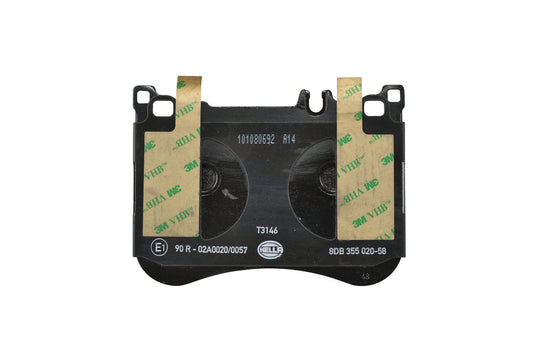 HELLA Brake pad set - T3146 - for e.g. MERCEDES-BENZ 8DB355020-581