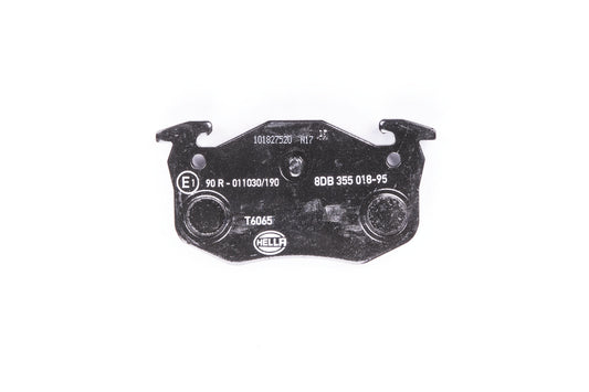 HELLA Brake pad set - T6065 - for e.g. CITROEN / PEUGEOT / RENAULT 8DB355018-951
