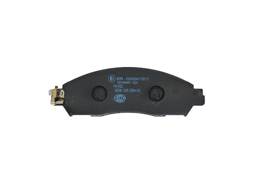 HELLA Brake pad set - T4182 - for e.g. NISSAN 8DB355039-331