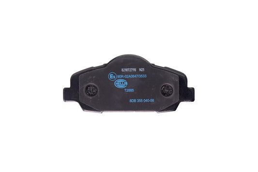 HELLA Brake pad set - T2885 - for e.g. PEUGEOT 8DB355040-561