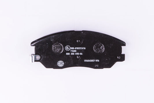 HELLA Brake pad set - T1400 - for e.g. HYUNDAI / KIA / SSANGYONG 8DB355010-861