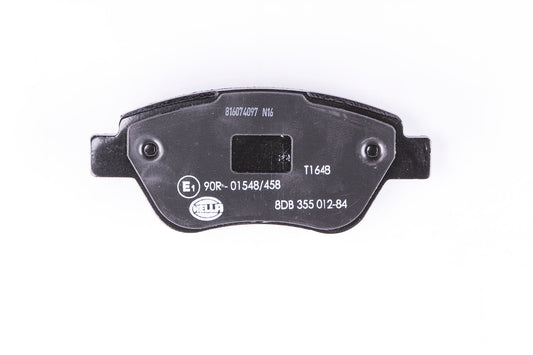 HELLA Brake pad set - T1648 - for e.g. FIAT 8DB355012-841