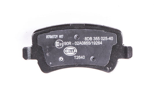 HELLA Brake pad set - T2640 - for e.g. LAND ROVER / VOLVO / VOLVO ASIA 8DB355025-401