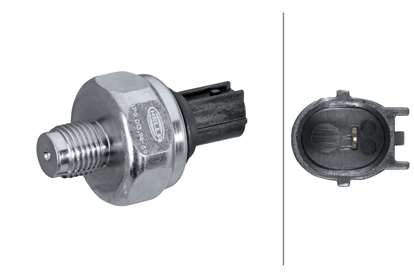 HELLA Knock Sensor - 1-pin connector 6PG013114-691