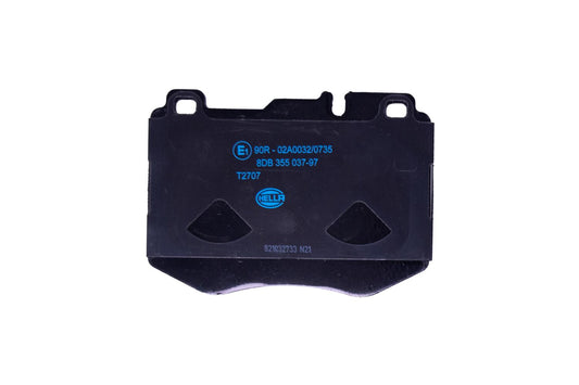 HELLA Brake pad set - T2707 - for e.g. MERCEDES-BENZ 8DB355037-971