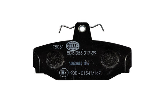 HELLA Brake pad set - T5061 - for e.g. VOLVO 8DB355017-991