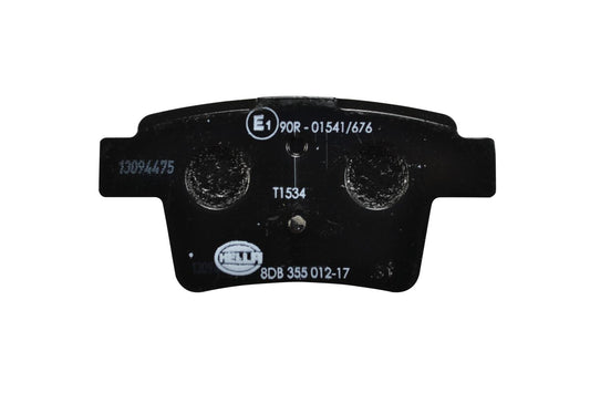 HELLA Brake pad set - T1534 - for e.g. BYD / FORD / JAGUAR / MERCURY 8DB355012-171