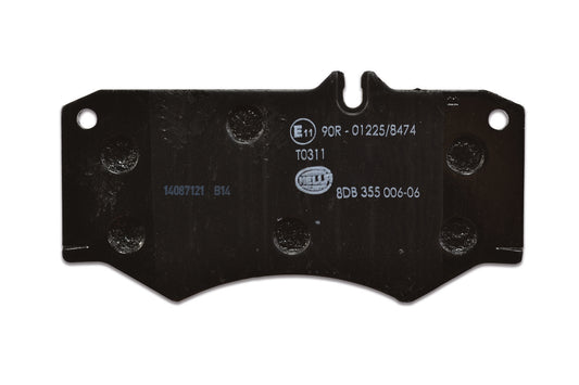 HELLA Brake pad set - T0311 - for e.g. MERCEDES-BENZ / VOLKSWAGEN 8DB355006-061