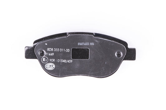 HELLA Brake pad set - T1449 - for e.g. CITROEN / FIAT / LANCIA / PEUGEOT 8DB355011-331
