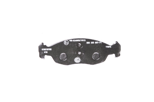 HELLA Brake pad set - T1075 - for e.g. CITROEN / PEUGEOT 8DB355007-711