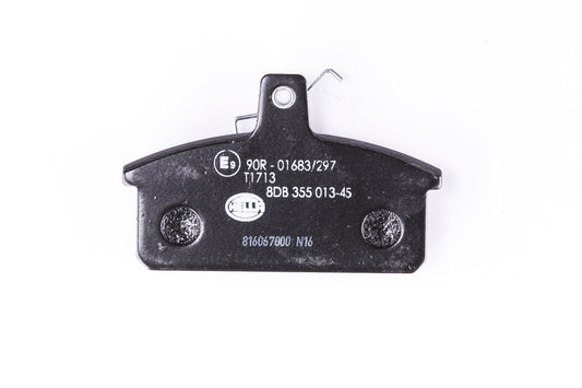 HELLA Brake pad set - T1713 - for e.g. IVECO / SUZUKI 8DB355013-451