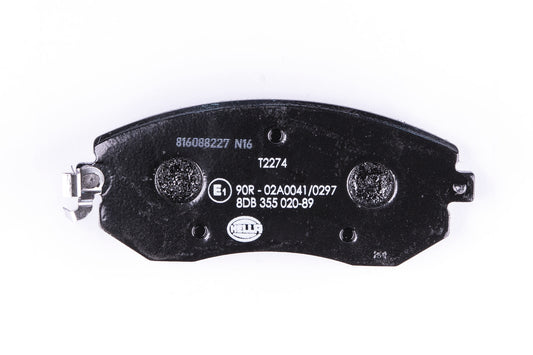 HELLA Brake pad set - T2274 - for e.g. SCION / SUBARU / TOYOTA 8DB355020-891