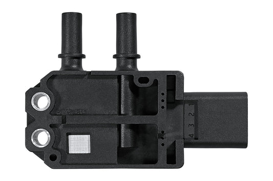 HELLA Sensor, exhaust pressure - 4-pin connector - Flange mounting 6PP009409-711